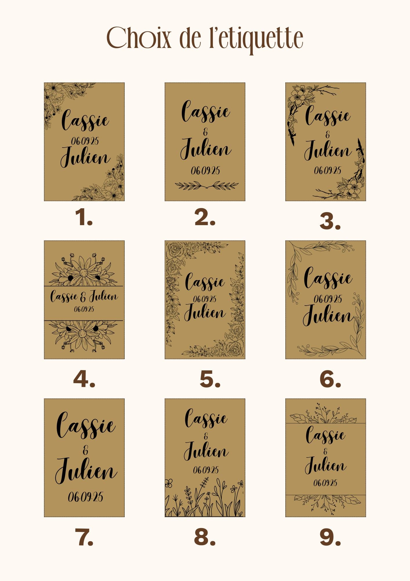 Savon personnalisé 50g
