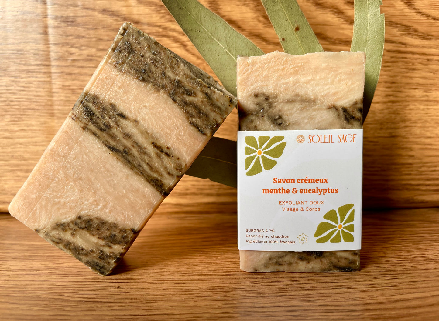 Savon crémeux menthe eucalyptus