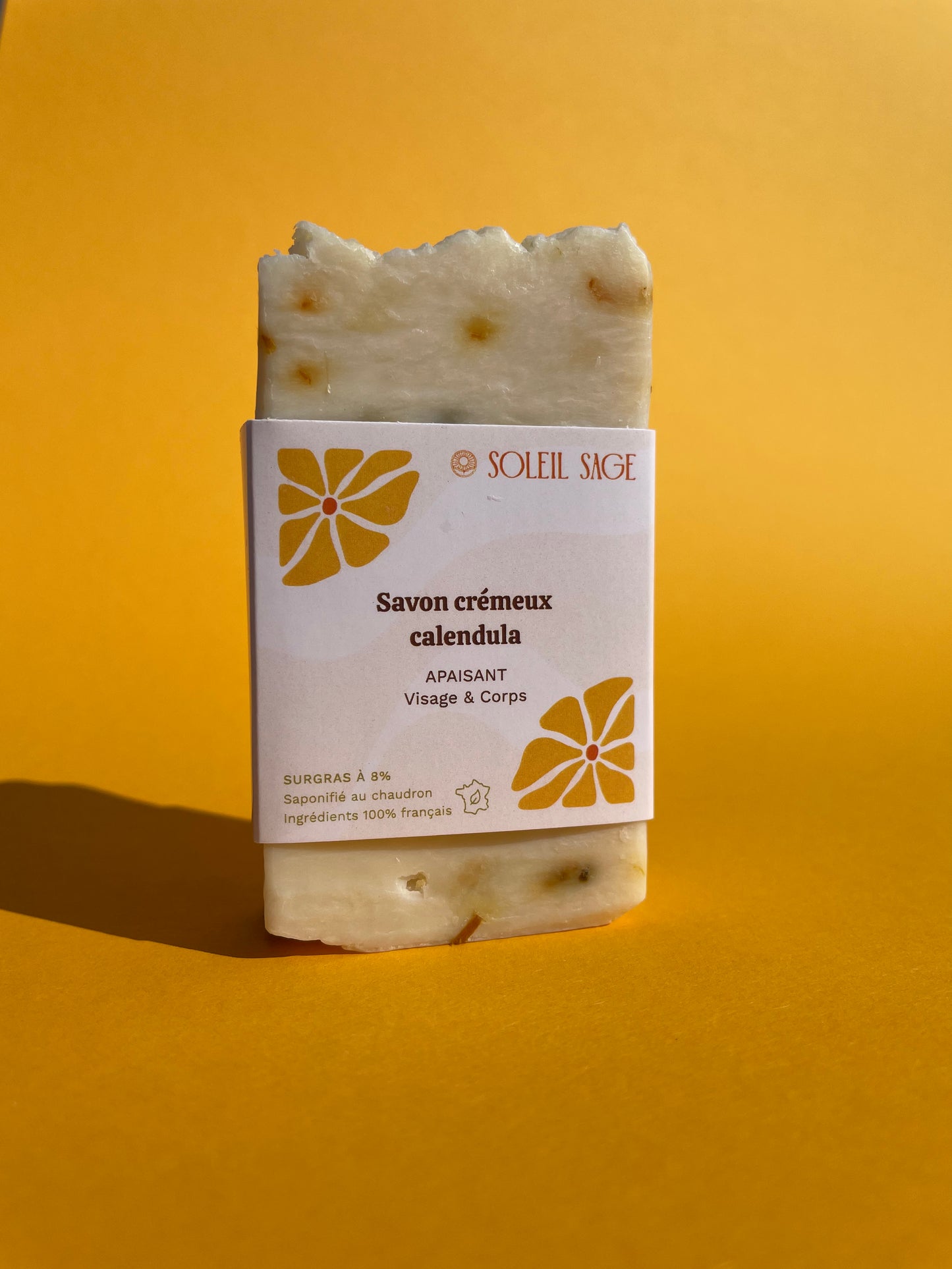 Savon crémeux calendula