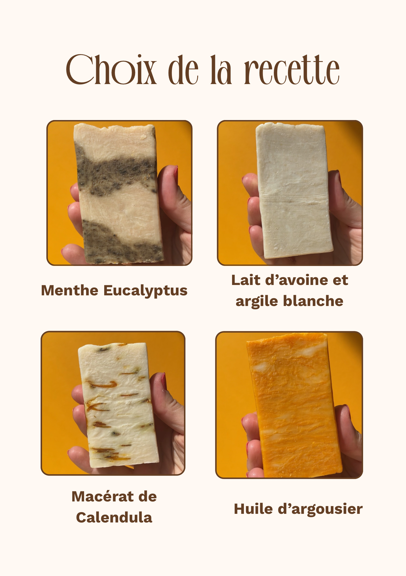Savon personnalisé 100g