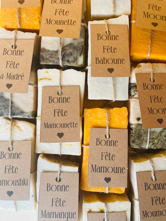 Savon fête des mères personnalisé