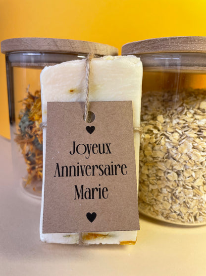 Savon personnalisé 100g
